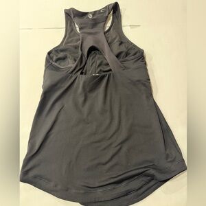 lululemon athletica Black Racerback Tank Top. Gently used.